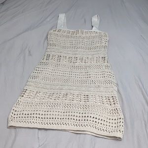 BRAND NEW NEVER WORN ABERCROMBIE & FITCH CROCHET MID DRESS